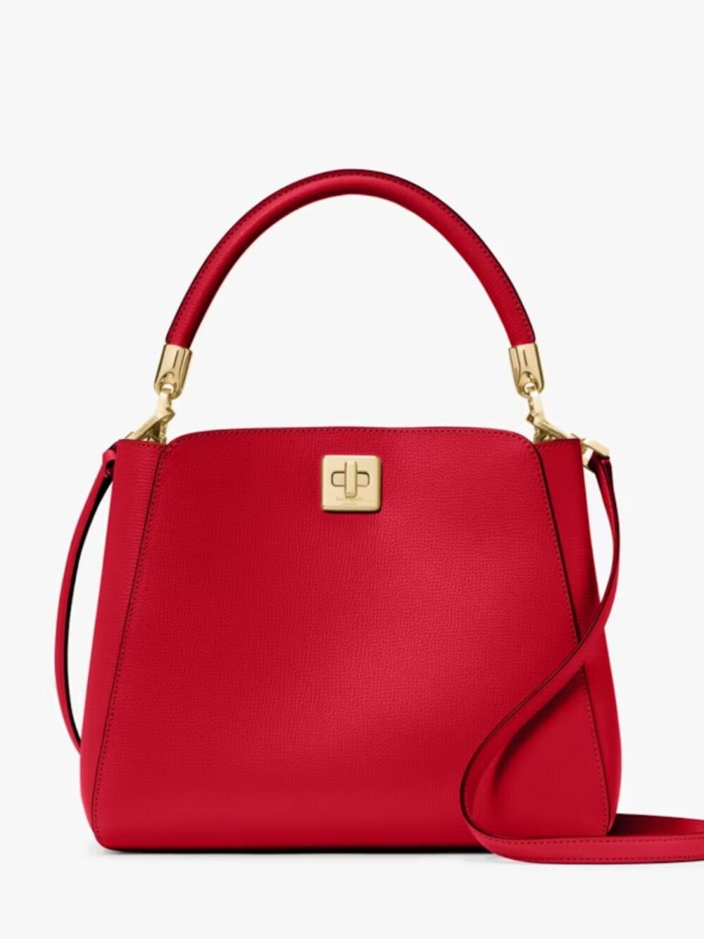 Kate Spade Phoebe Medium Top Handle Satchel Cherry - Picture 1 of 9